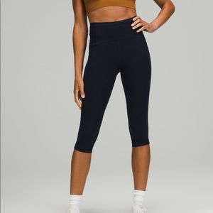 Lululemon Swift Speed High Rise 17 crop Black